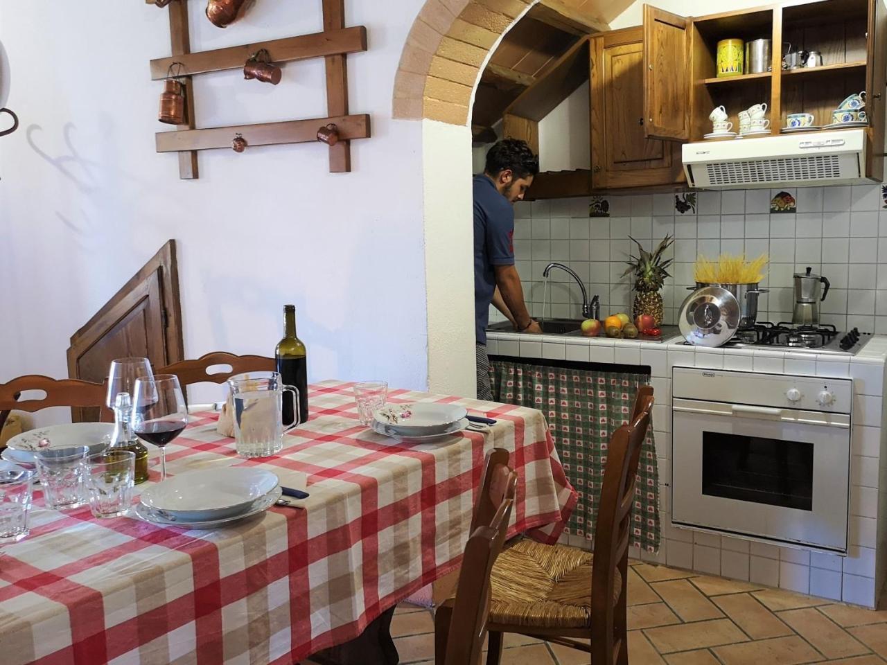 Agriturismo Palazzo Conti - B ปีเอนซา ภายนอก รูปภาพ